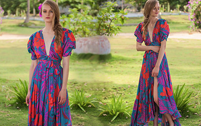 Красочные летние платья из коллекции Glory Ang Atelier 2020