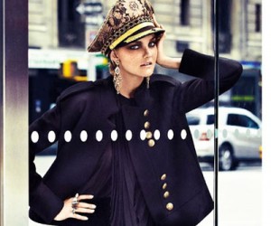 Caroline Trentini на страницах Vogue Brazil
