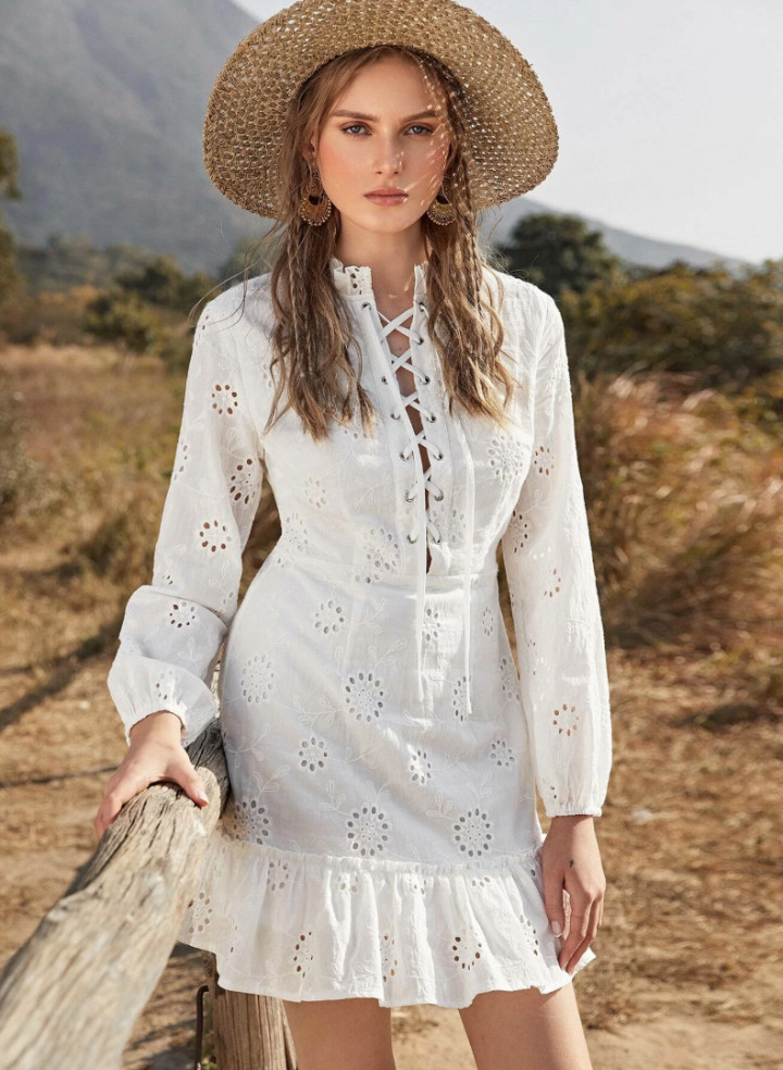 Купить летнее белое платье недорого | интернет-магазин VitoRicci