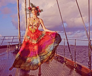 Hilary Rhoda на страницах Vogue Japan