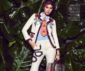 Anais Pouliot на страницах Vogue Mexico