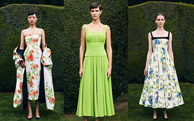 10 красивых платьев в стиле 60-х Emilia Wickstead весна-лето 2022