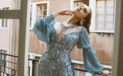Вечерние платья Sara Mrad Haute Couture весна-лето 2020