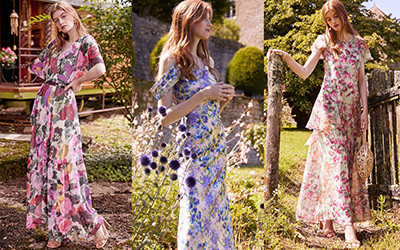 Модные цветочные платья Hope & Ivy весна-лето 2022