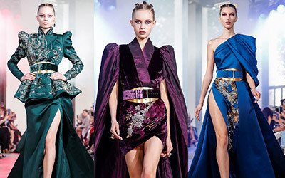 Вечерние платья и костюмы Elie Saab Haute Couture осень-зима 2019-2020