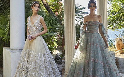 10 вечерних и свадебных платьев Luisa Beccaria Haute Couture 2021