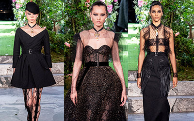 15 самых красивых вечерних нарядов Christian Dior Couture осень-зима 2019-2020