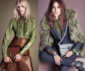 Женская одежда Gucci осень-зима 2014-2015