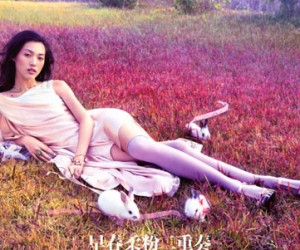 Tian Yi для журнала Vogue China