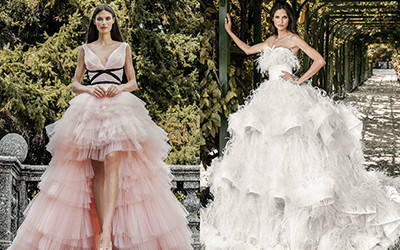 10 красивых пышных свадебных платьев из коллекции Alessandro Angelozzi 2020
